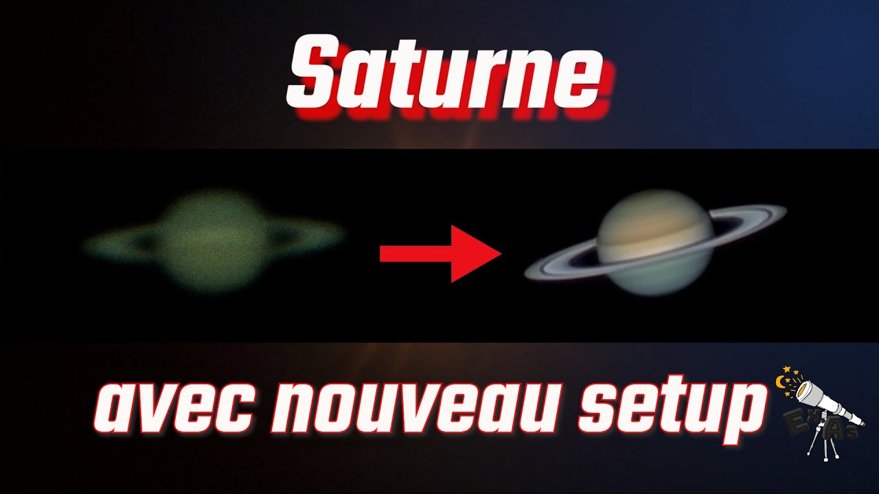 SATURNE : prétraitement et traitement avec nouveau Setup !