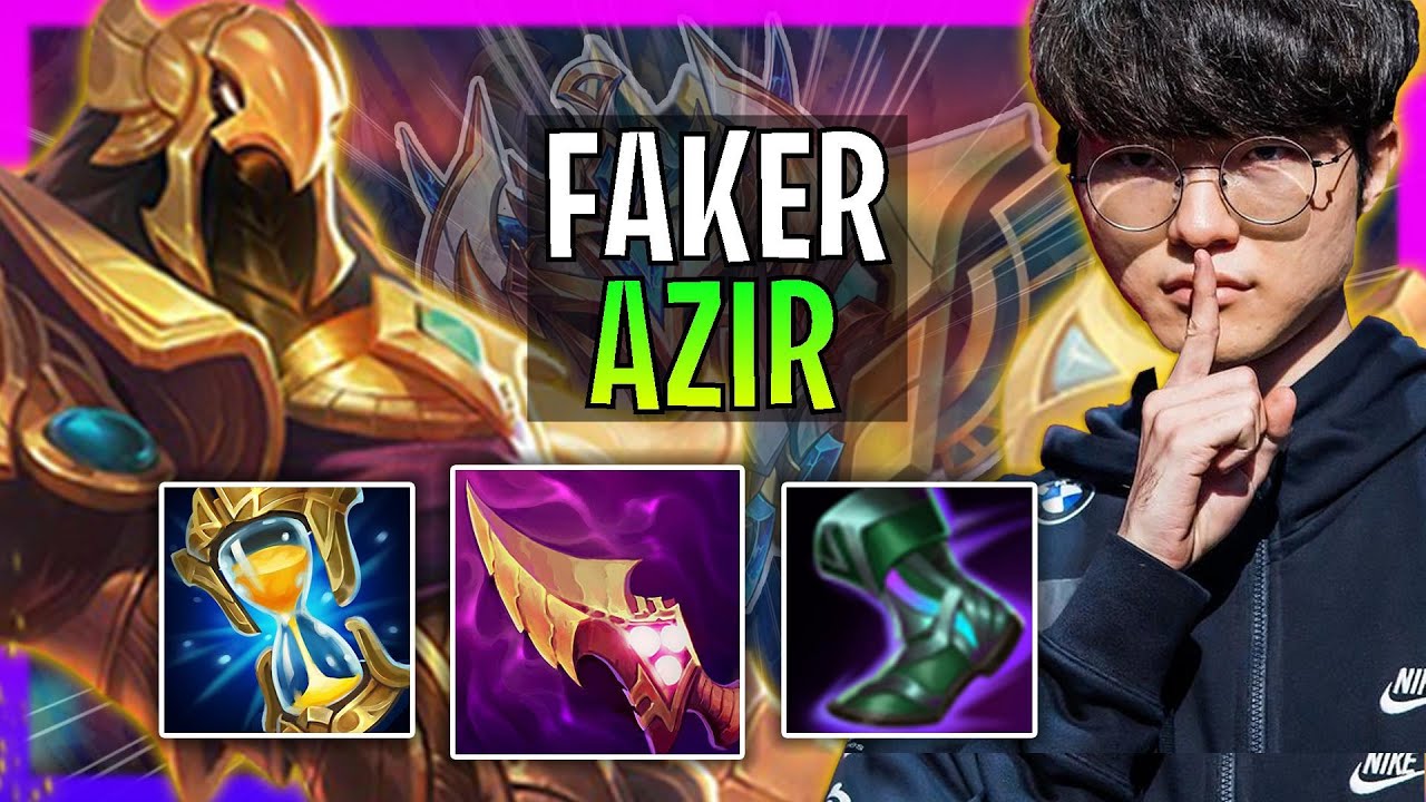 T1 Faker Plays Azir Mid vs Orianna! | Season 2024