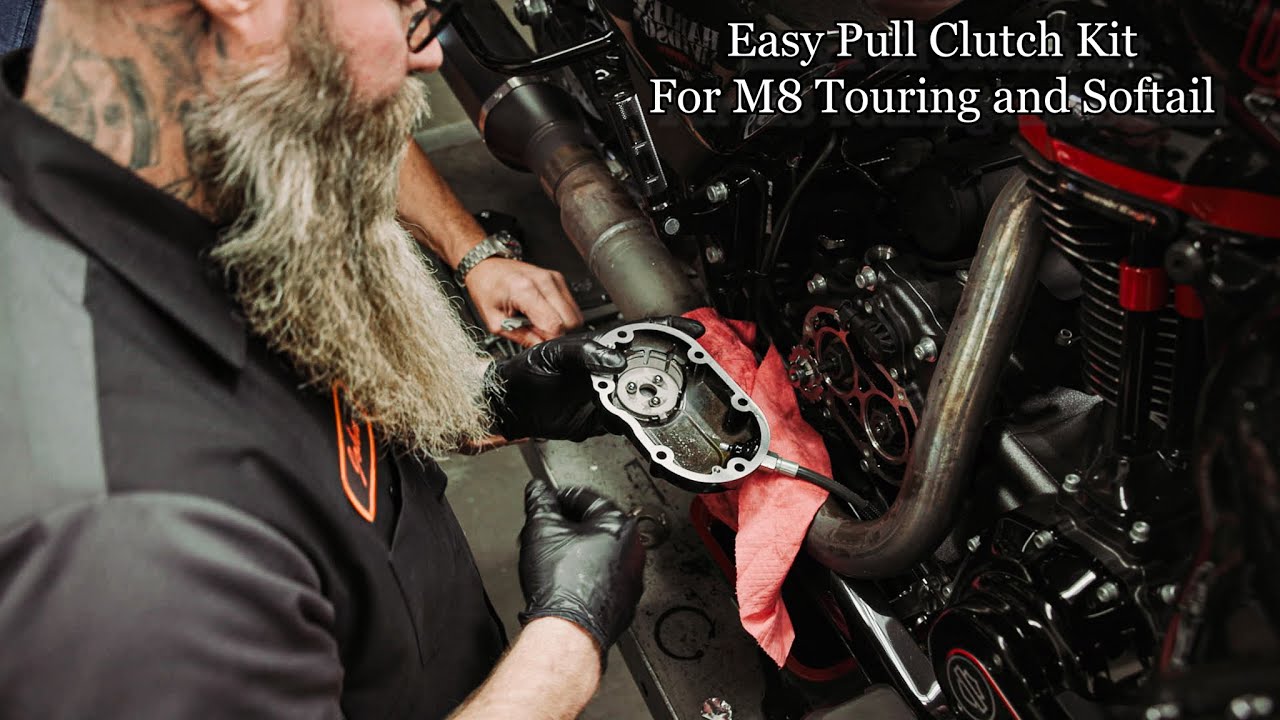 Easy-Pull Hydraulic Clutch Alternative for M8 Baggers and Softails