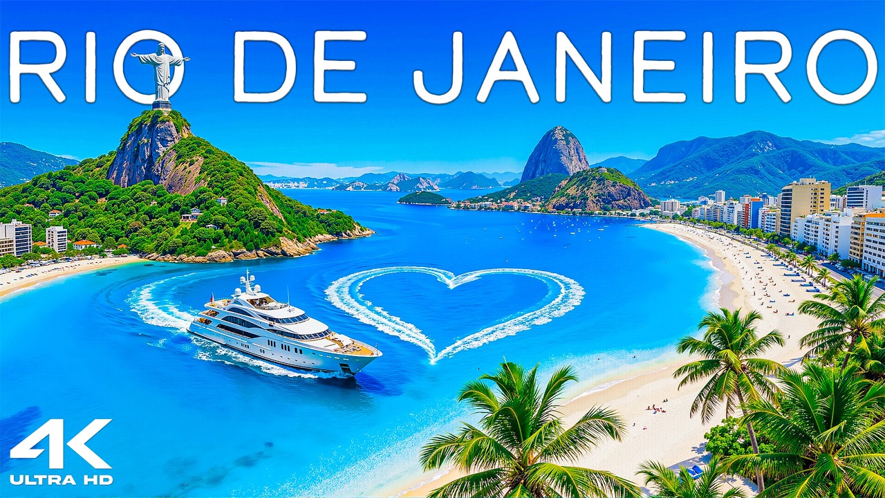 Rio de Janeiro Deep House 4K 🇧🇷 Copacabana Beach Sunset | Luxury Beach Vibes