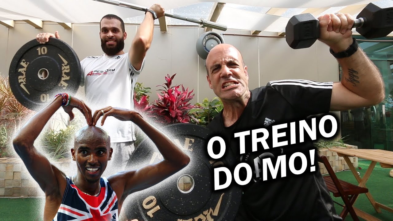 FAÇA O TREINO de FORÇA pra CORRIDA do MO FARAH (força geral)