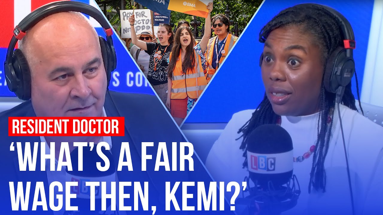 Kemi Badenoch vs resident doctor | LBC