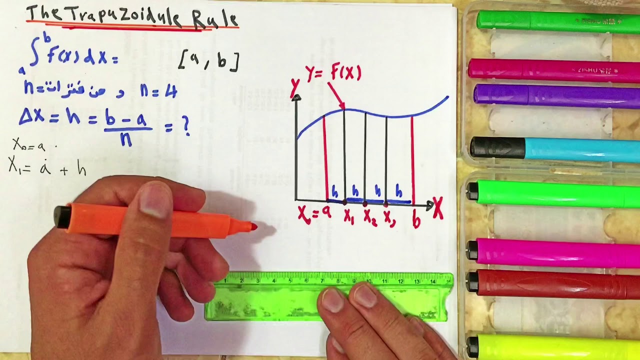 تحليلات عددية trapezoidal rule