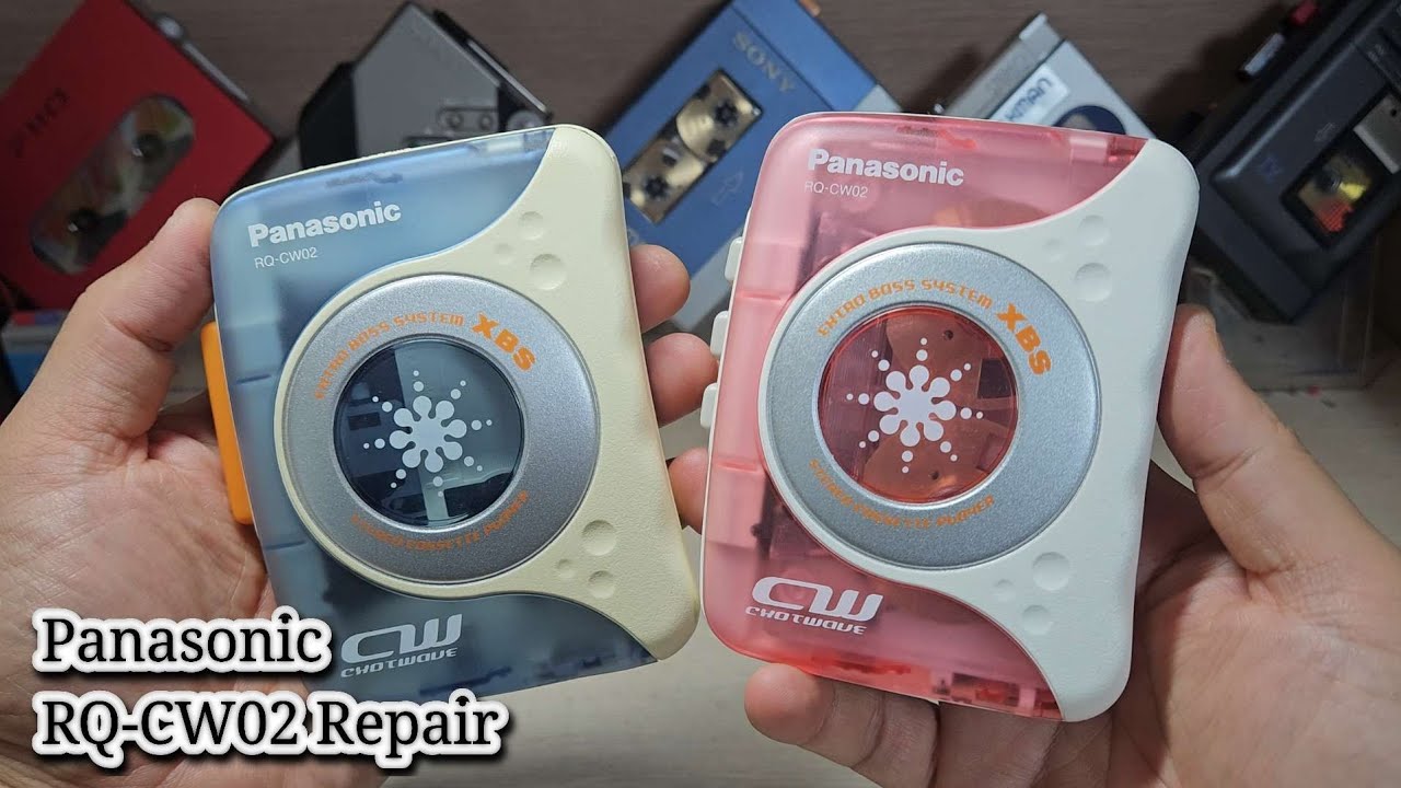 Panasonic RQ-CW02 Repair Cassette Player Walkman 