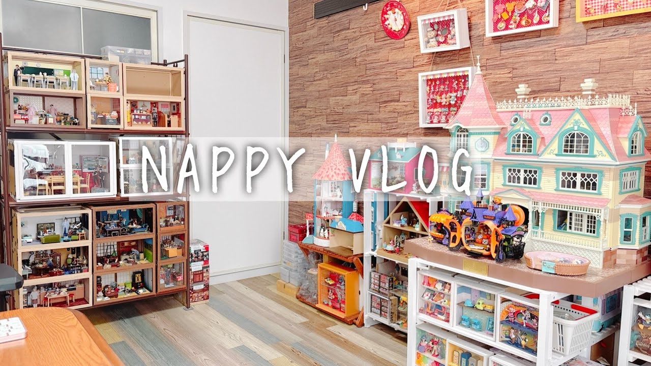 【Vlog】作業部屋のテーブルを変えて、ミニチュア紹介