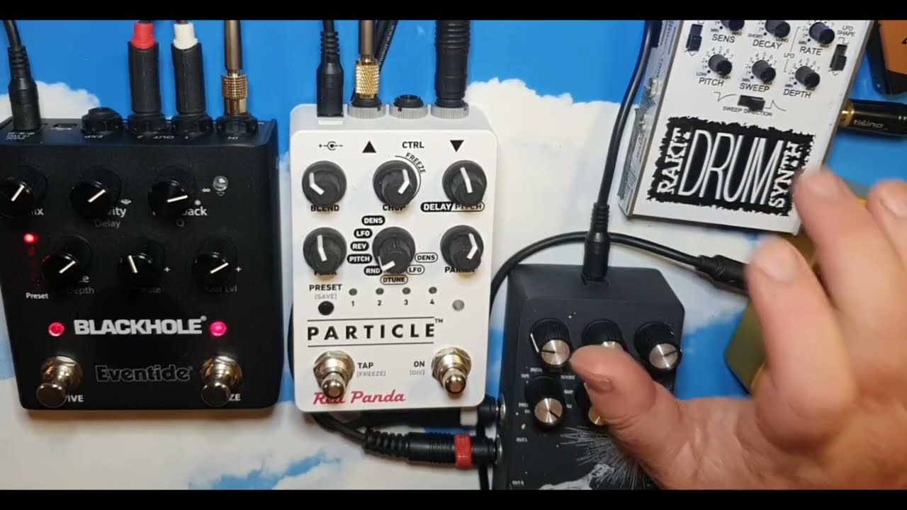 To Punch A Hole In Space  - A #DAWless #noise-y jam ft RAKIT Drum synth