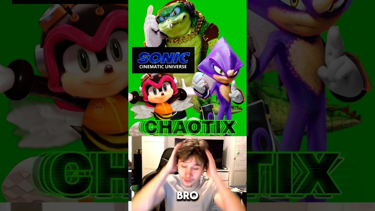 КОМАНДА ХАОТИКС…🚨‼️ #sonic #sonicthehedgehog #sonicmovie3 #chaotix #shorts #fyp #clips #sonicmovie