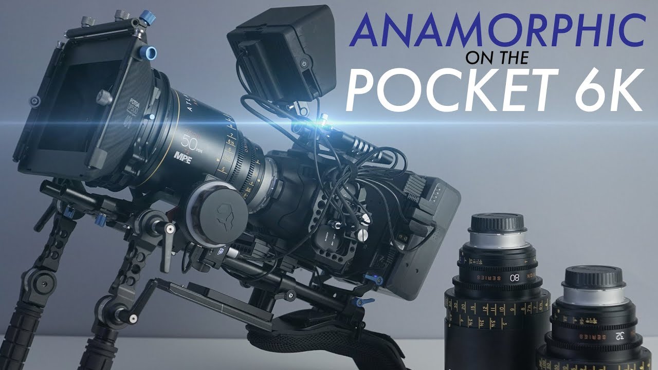 Использование анаморфотных объективов на BMPCC 6K | Atlas Orion