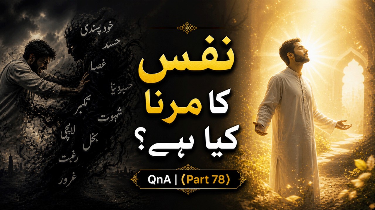 Nafs Ka Marna Kya Hai? | By Meraj Afzaly | QnA | (Part 78)