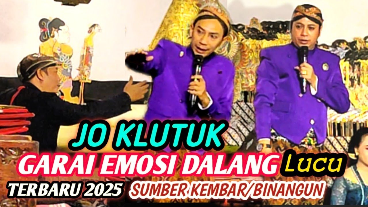JO KLUTUK GARAI EMOSI DALANG/KENEK PASAL LUCU TERBARU 2025