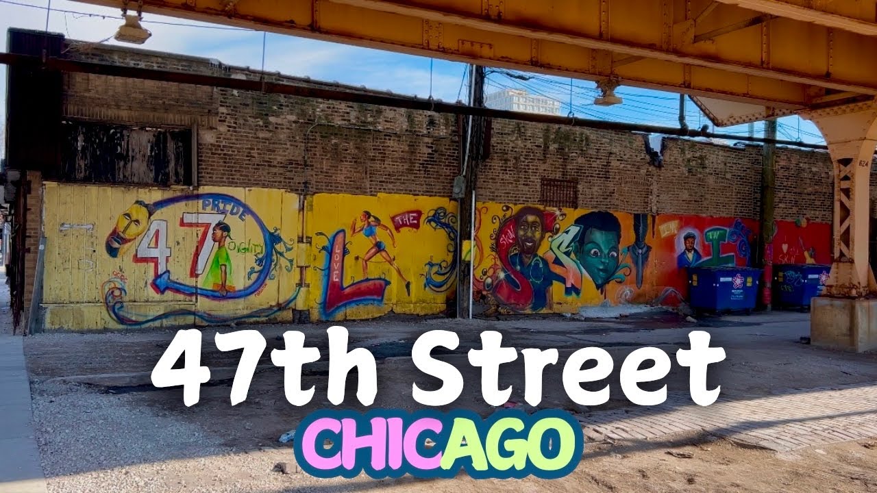 ✨Chicago Neighborhood Walk | 47th Street Chicago | Neighborhood Walking Tour | Virtual Walk