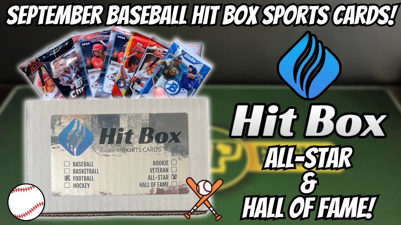 DOES BASEBALL HAVE MORE VALUE?! September Baseball Hit Box Sports Cards Sub Boxes!