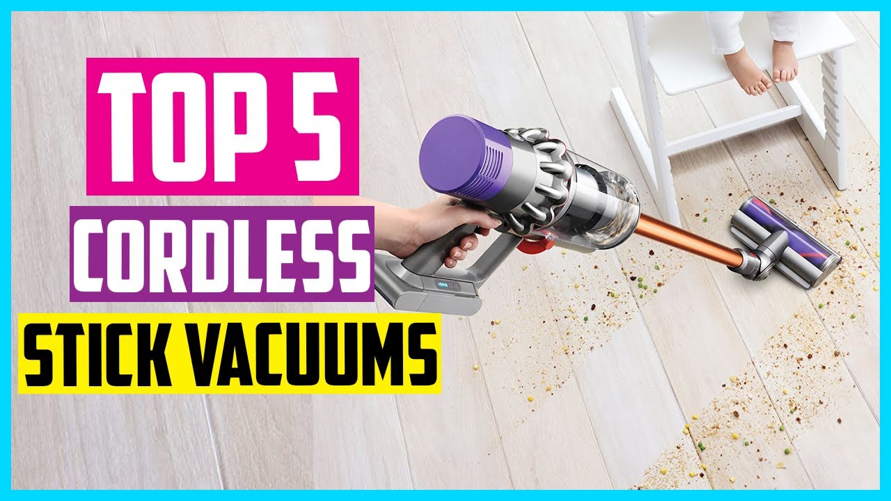 ✅ Top 5 Best Cordless Stick Vacuums 2022 Reviews
