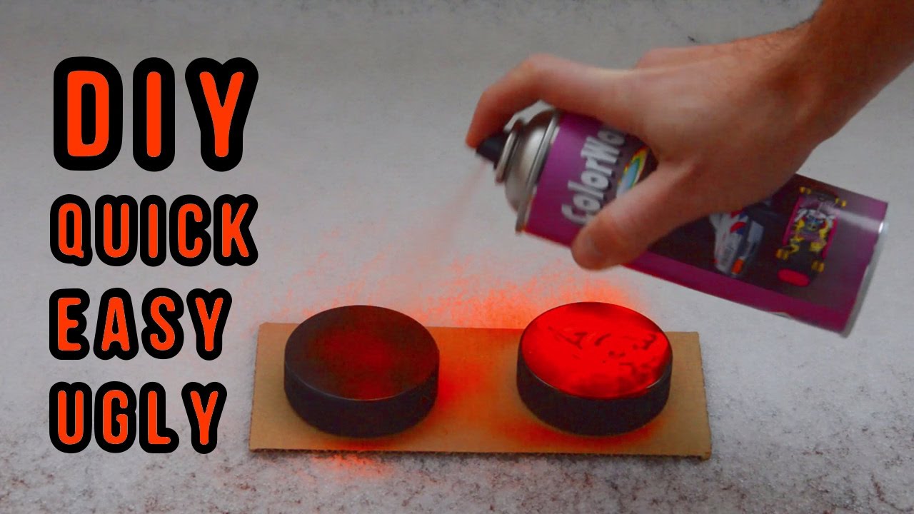 How to Paint and Label Hockey Puck - the Quick/Easy/Ugly way ...