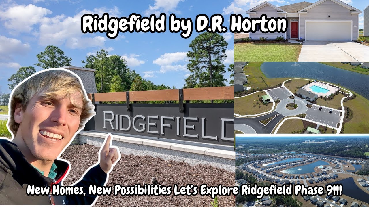 Ridgefield by D.R. Horton – New Homes in Conway, SC | Walkthrough of Cali, Aria & Hayden!