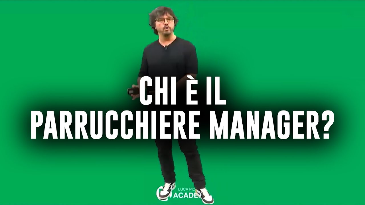 Chi è il parrucchiere manager?