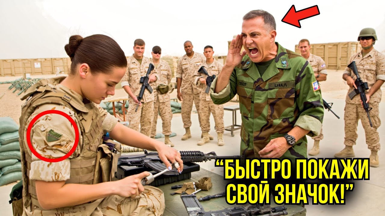Она Просто Чинила Заклинившую Винтовку — Пока Генерал Не Заметил Её Шеврон И Все Замерли