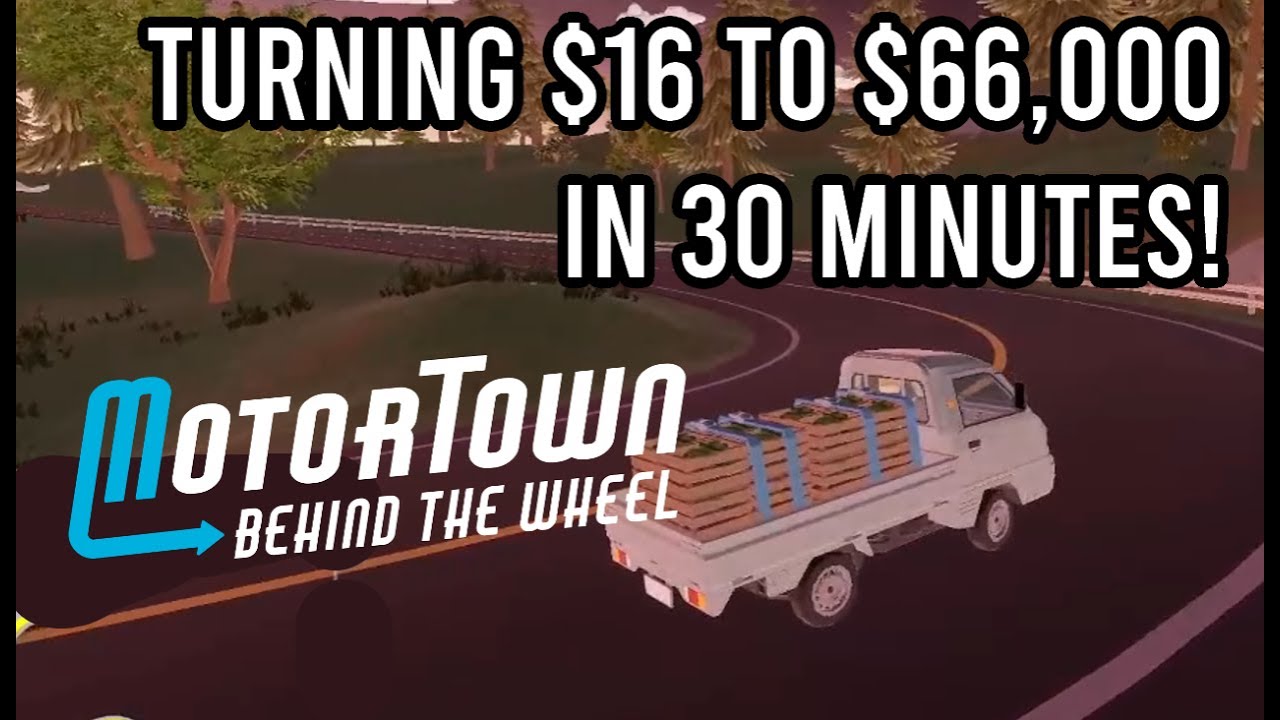 Motortown Cash Hack: Turn $16 into $66K in Just 30 Minutes (No Cheats)