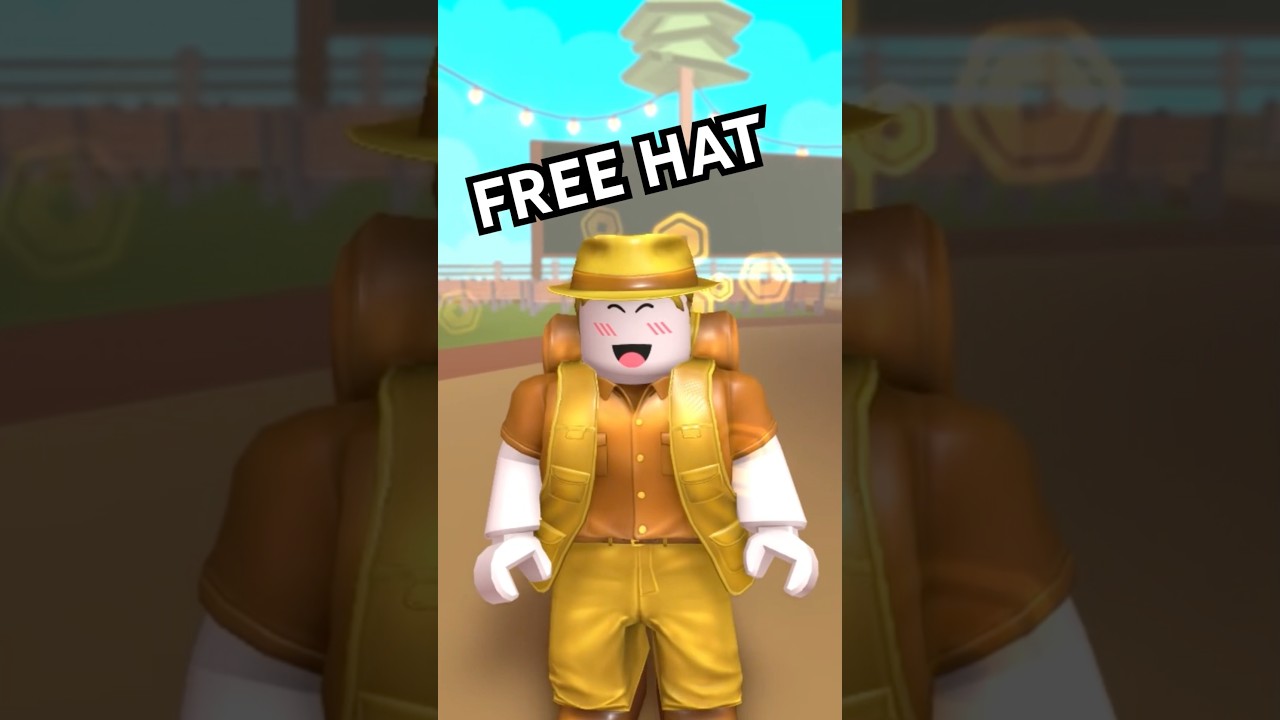 Бесплатная шляпа в Roblox! #roblox #robloxfreeitems #robloxshorts