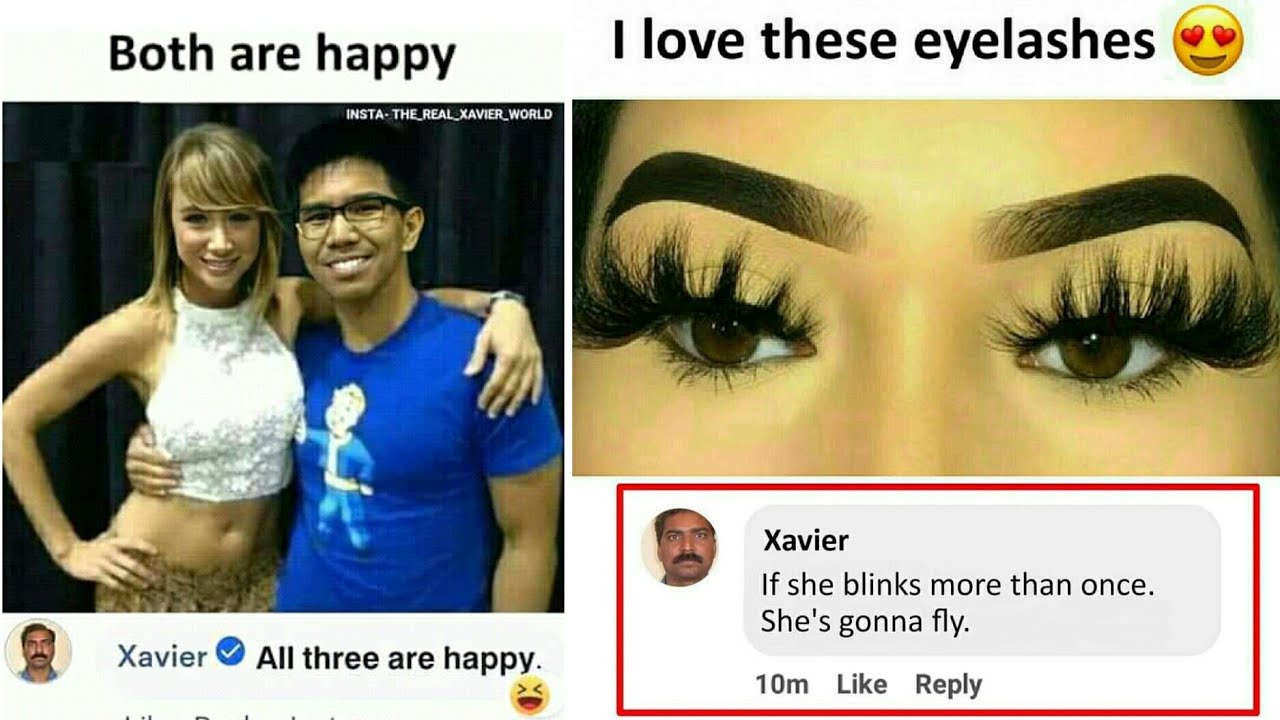 xavier memes || legendary memer the xavier || xavier comments || Hilarious memes|| funny memes v4..