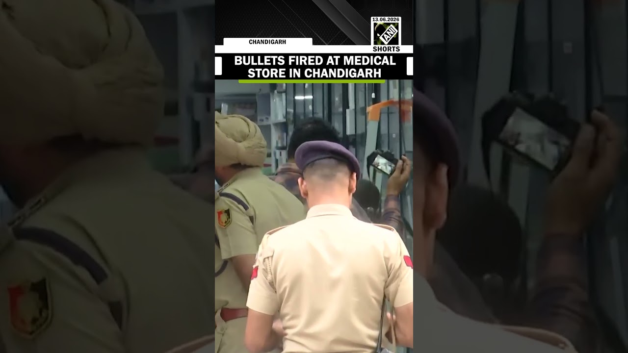Bullets fired in a medical store at medical store in Chandigarh; Police & CFSL arrive