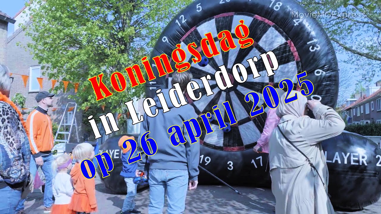 Koningsdag  in Leiderdorp 26 april 2025