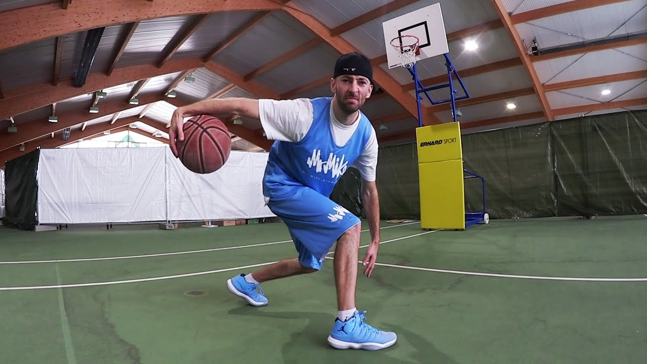Durch die Beine dribbeln für Anfänger leicht gemacht