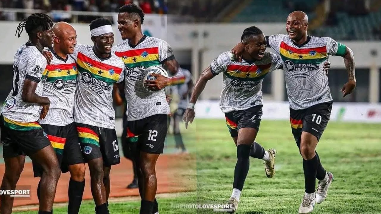 Watch how Dede Ayew &Jordan Ayew were mobbed at Tamale Sports Stadium at All stars festival