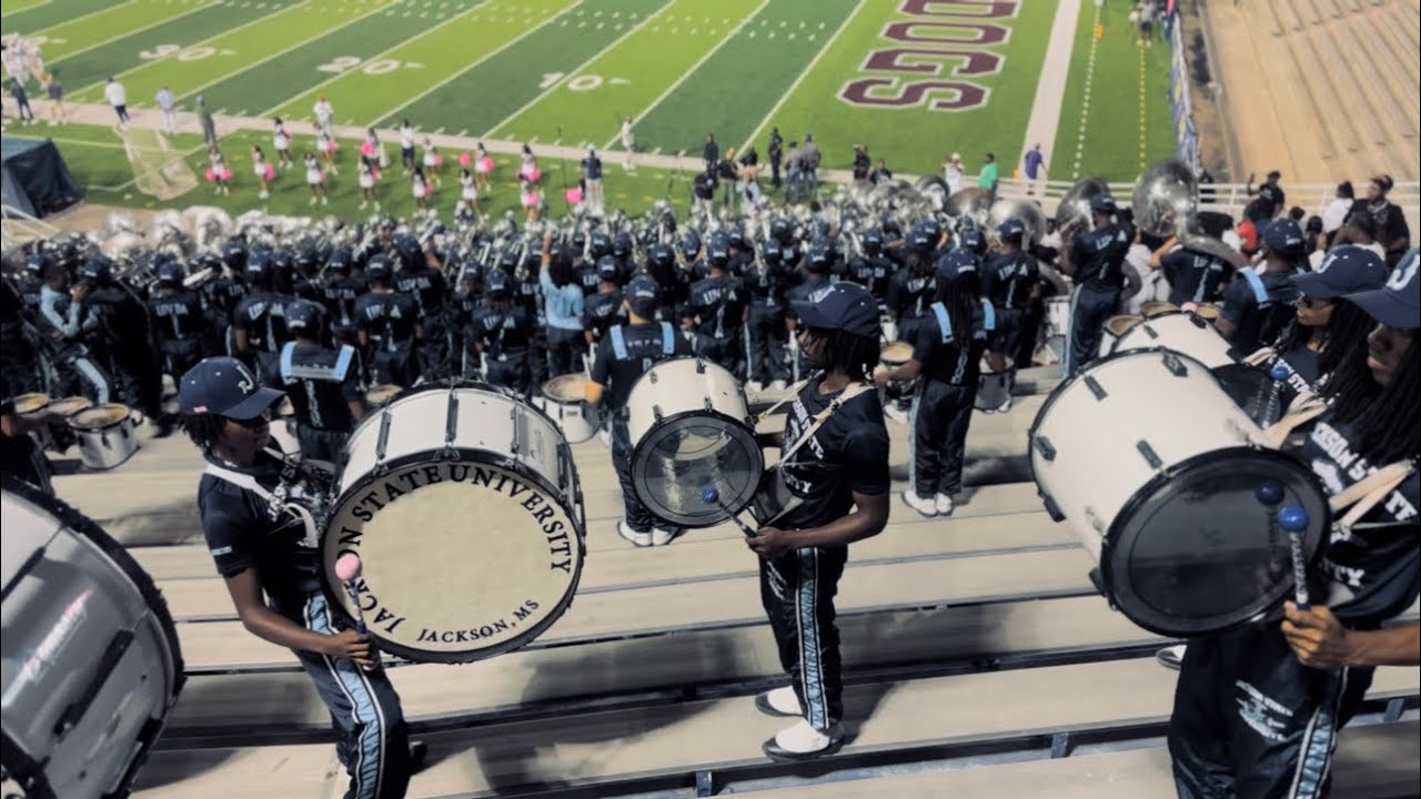 JSU Band “Outside” (Percussion View)