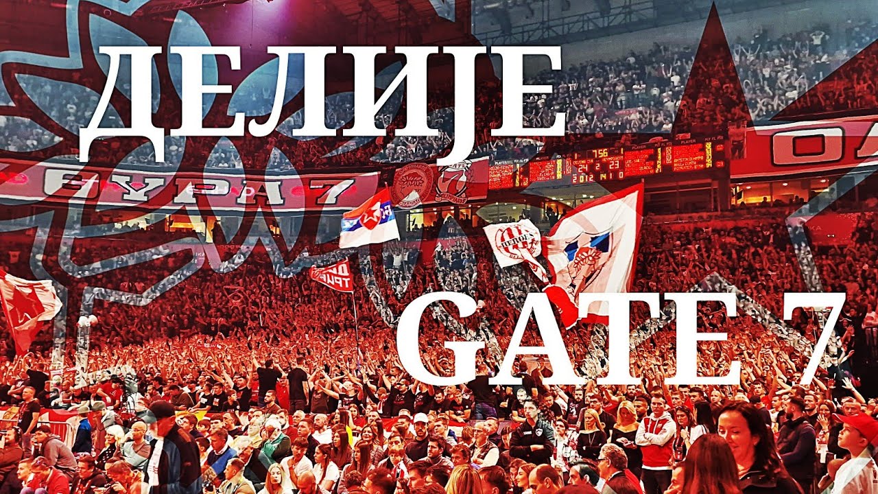 Делије и Gate 7 на Звезда - Олимпијакос