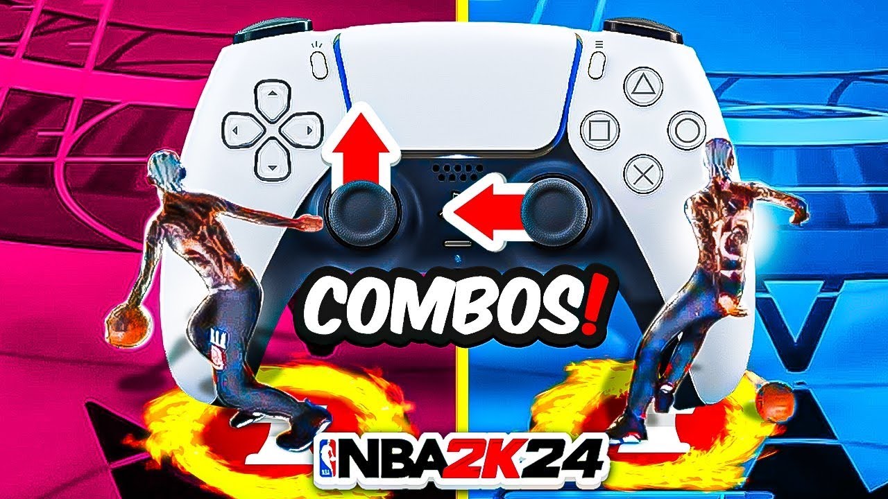 BEST DRIBBLE MOVES/COMBOS NBA 2K24 HANDCAM TUTORIAL😱