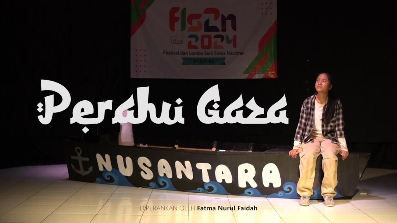 MONOLOG - PERAHU GAZA ( SMA N 1 BAWANG ) FLS2N 2024 #monologue #fls2n #teater #fls2n2024 #drama