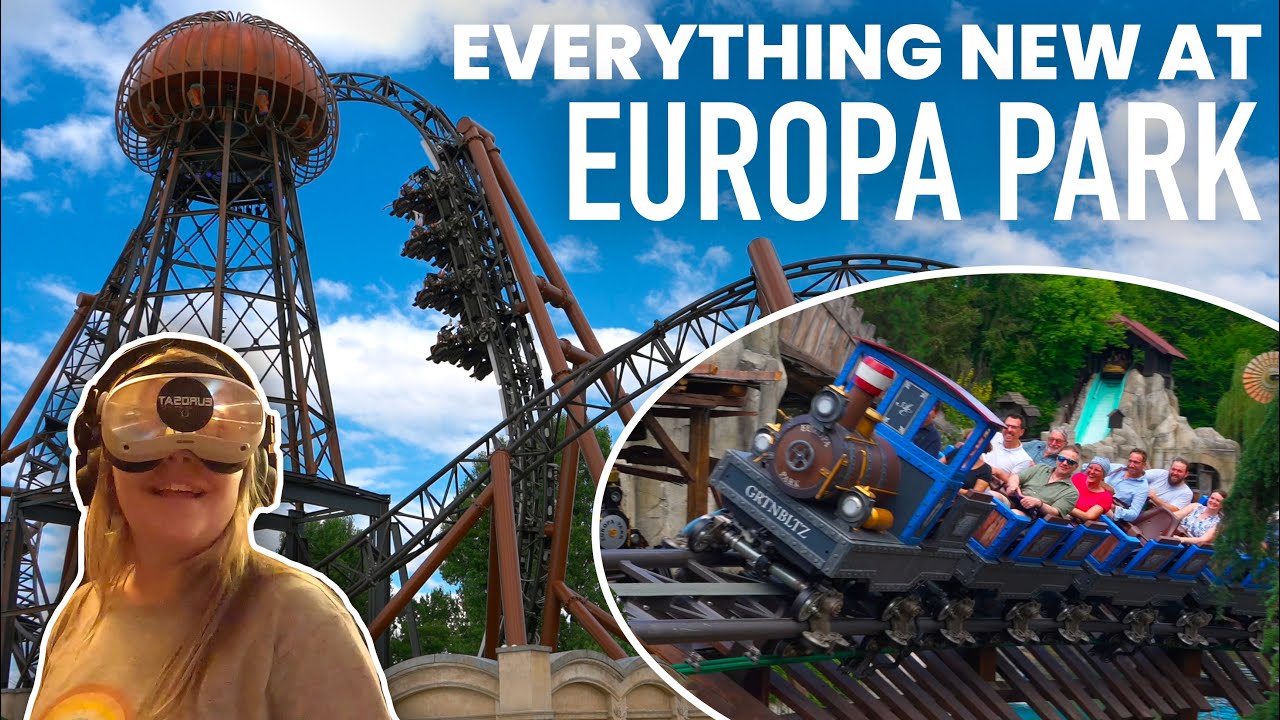 What's New at Europa Park in 2024: Voltron Tour, Eurosat VR, Austria Reimagined, and More!