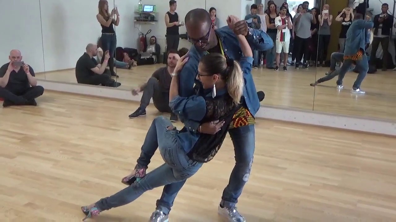 Rico Suave & Adda Dociu - Kizomba demo after class at Ginga Kizomba Festival Hamburg 2017