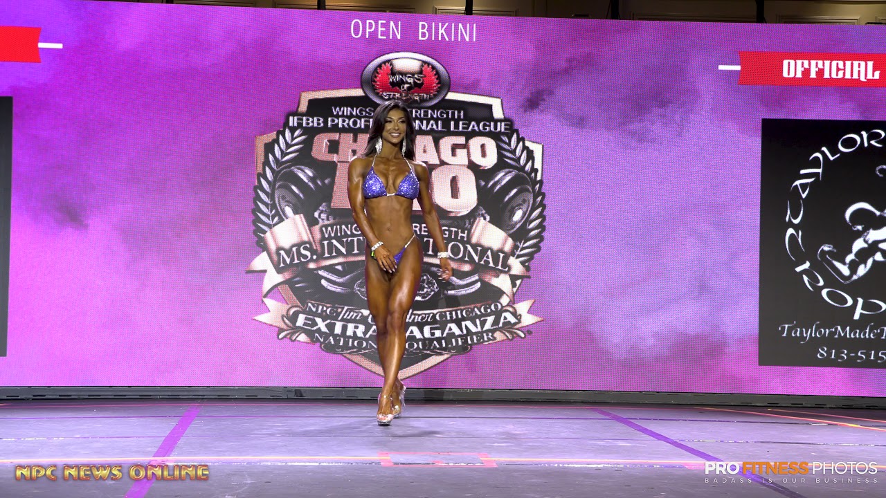 2021 IFBB Chicago Pro Bikini 1st Place Lauralie Chapados Individual Posing Routine