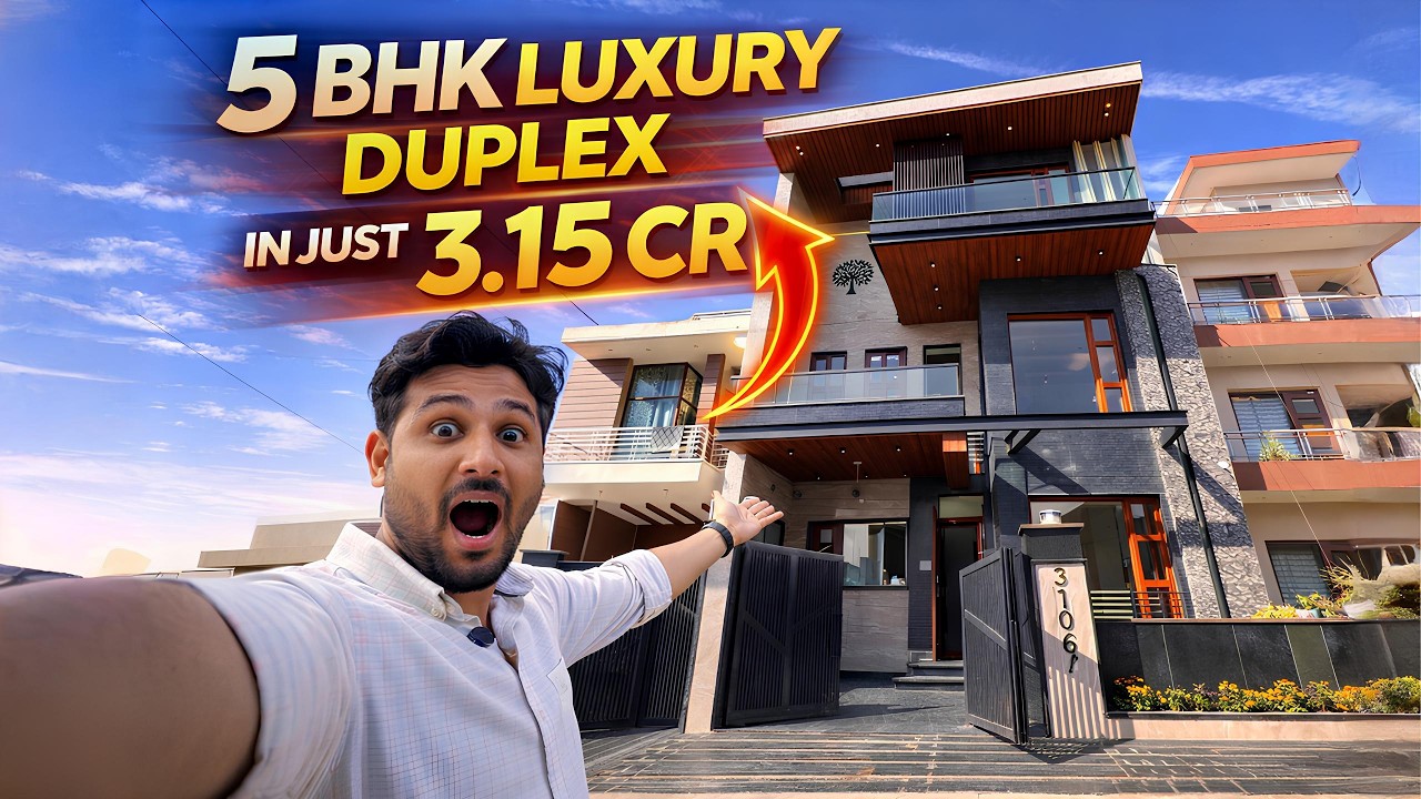 🔥 Modern 5BHK Luxury Kothi Mohali | 30×60 Plot | Sector 125 Prime Location