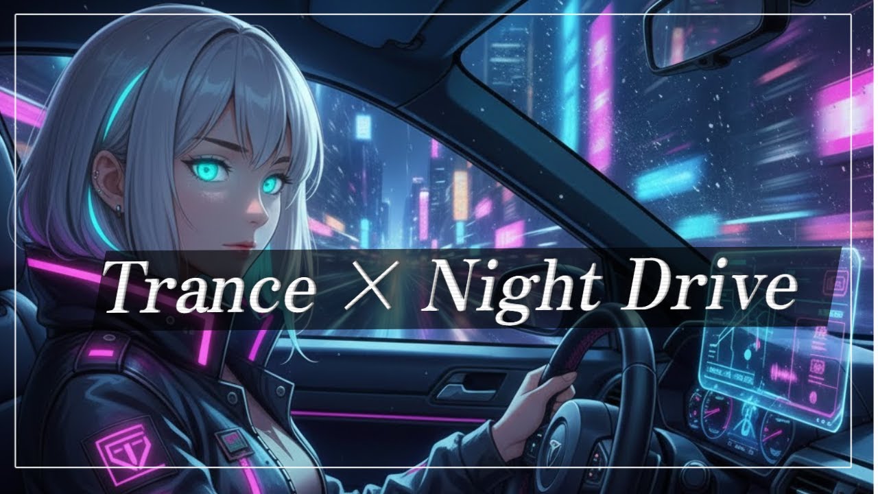 【Trance × Night Drive】誰も起きていない時間の音楽🔥作業用BGM