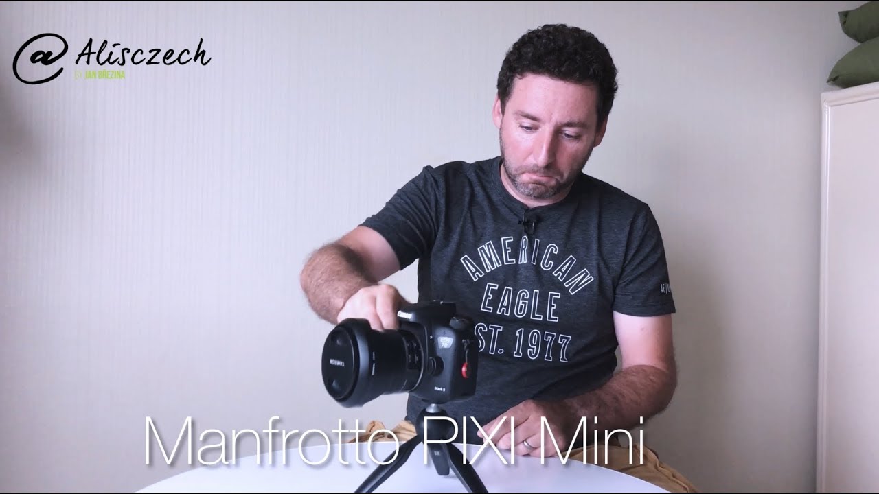 Miniaturní stativ Manfrotto PIXI nejen pro iPhone (Alisczech vol.88)