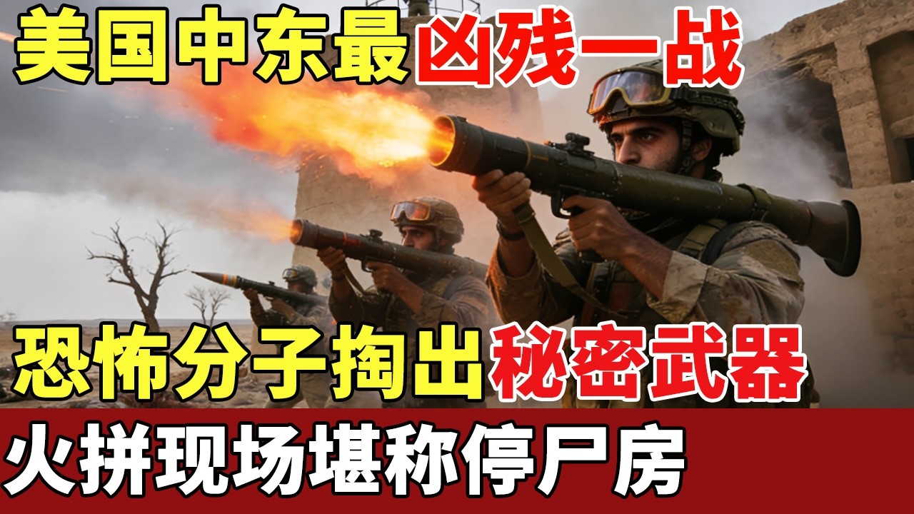 美国塔利班最凶残一战，恐怖分子掏出秘密武器，美国特种兵彻底傻眼，现场堪称停尸房【历史档案】