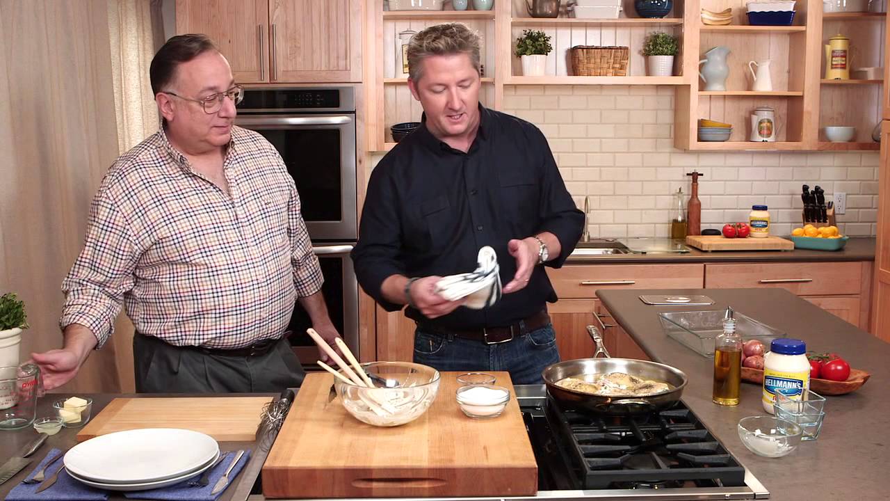 Gay NYC Dad with Chef Tim Love Cooking with Hellmann's!