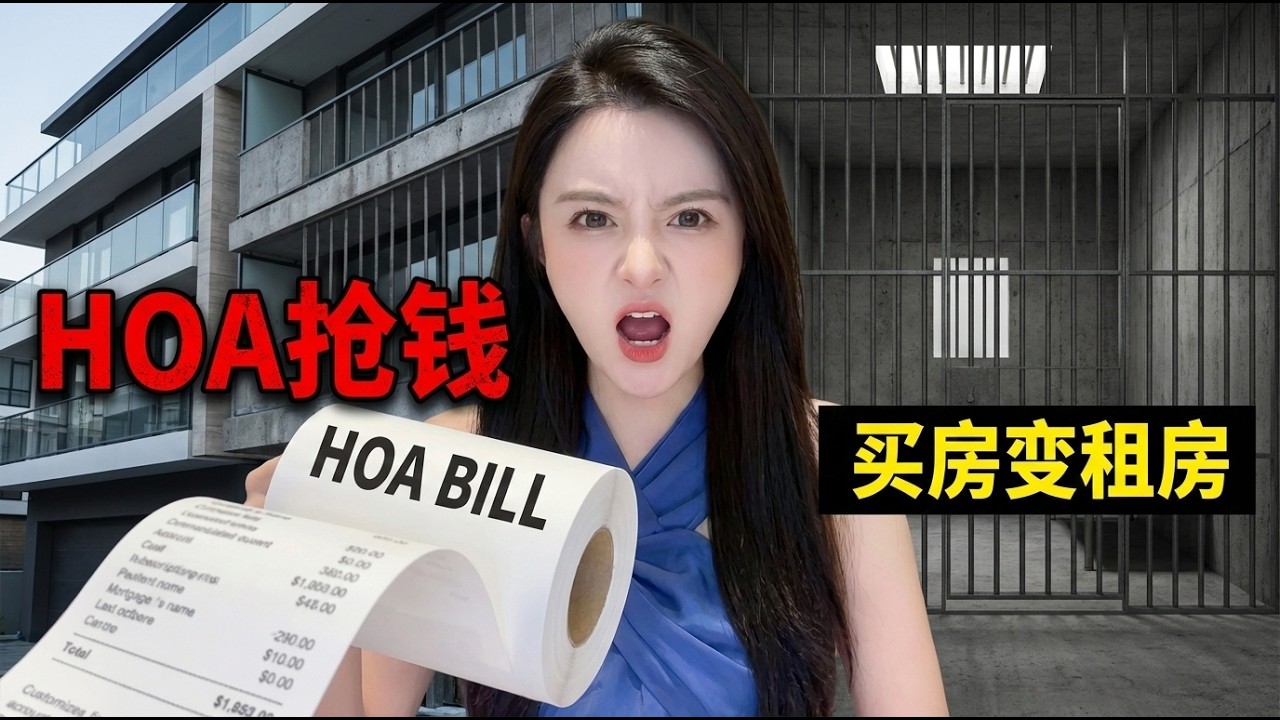 【买房死局】物业费比房贷还高？揭秘公寓(Condo)背后的“HOA杀猪盘”！