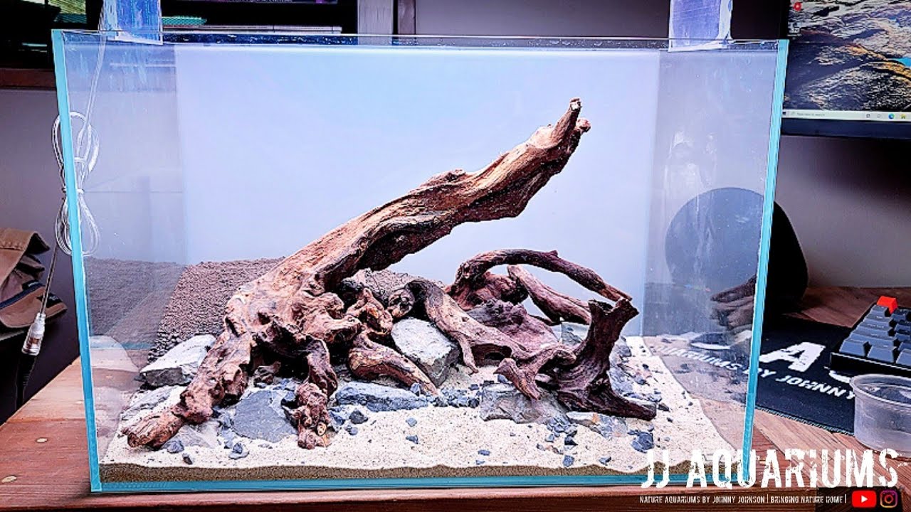 Aquascaping a ADA 45P Aquarium