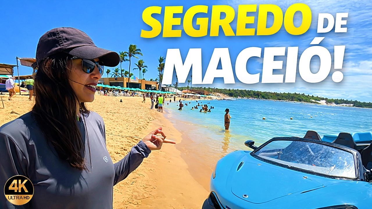 LITORAL SUL DE MACEIÓ: O PARAÍSO que poucos turistas conhecem