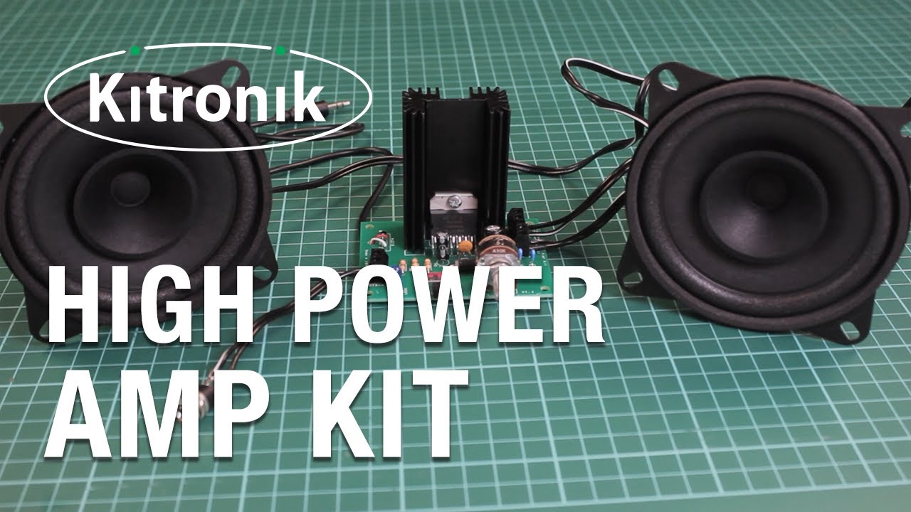 Kitronik High Power Amp Kit