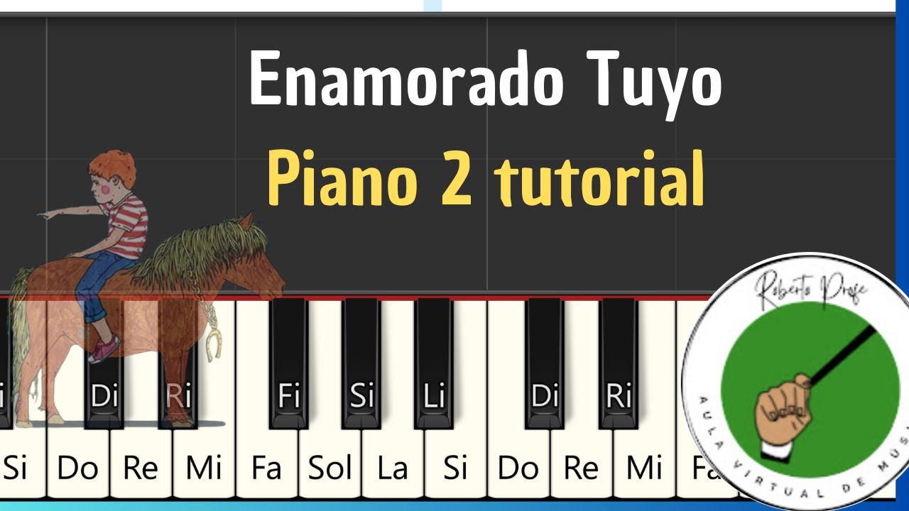 Cuarteto de Nos- Enamorado Tuyo || Tutorial piano 2 Roberto Profe