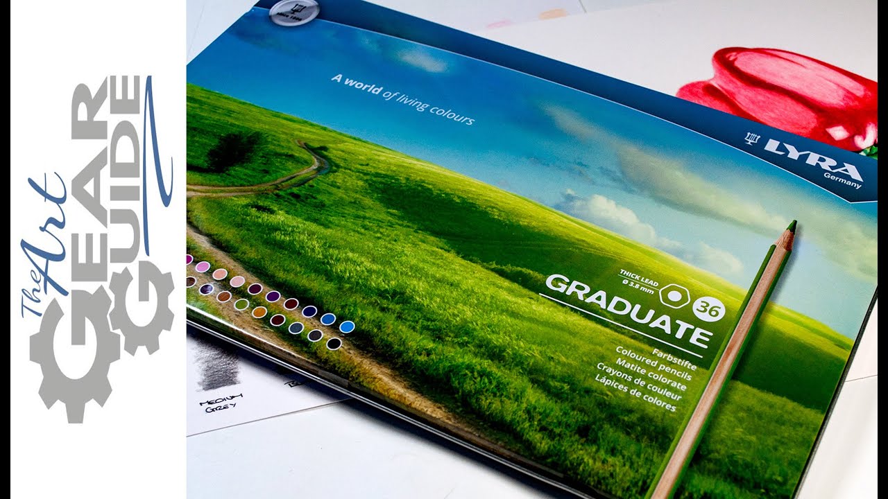 Обзор цветных карандашей Lyra Graduate