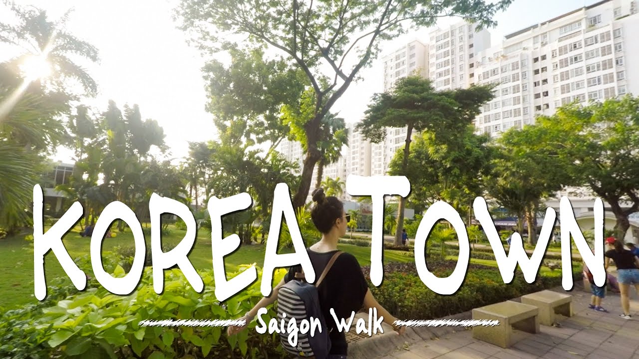 Saigon Walk: Phu My Hung/Korea Town, District 7, Ho Chi Minh City, Vietnam [4K]