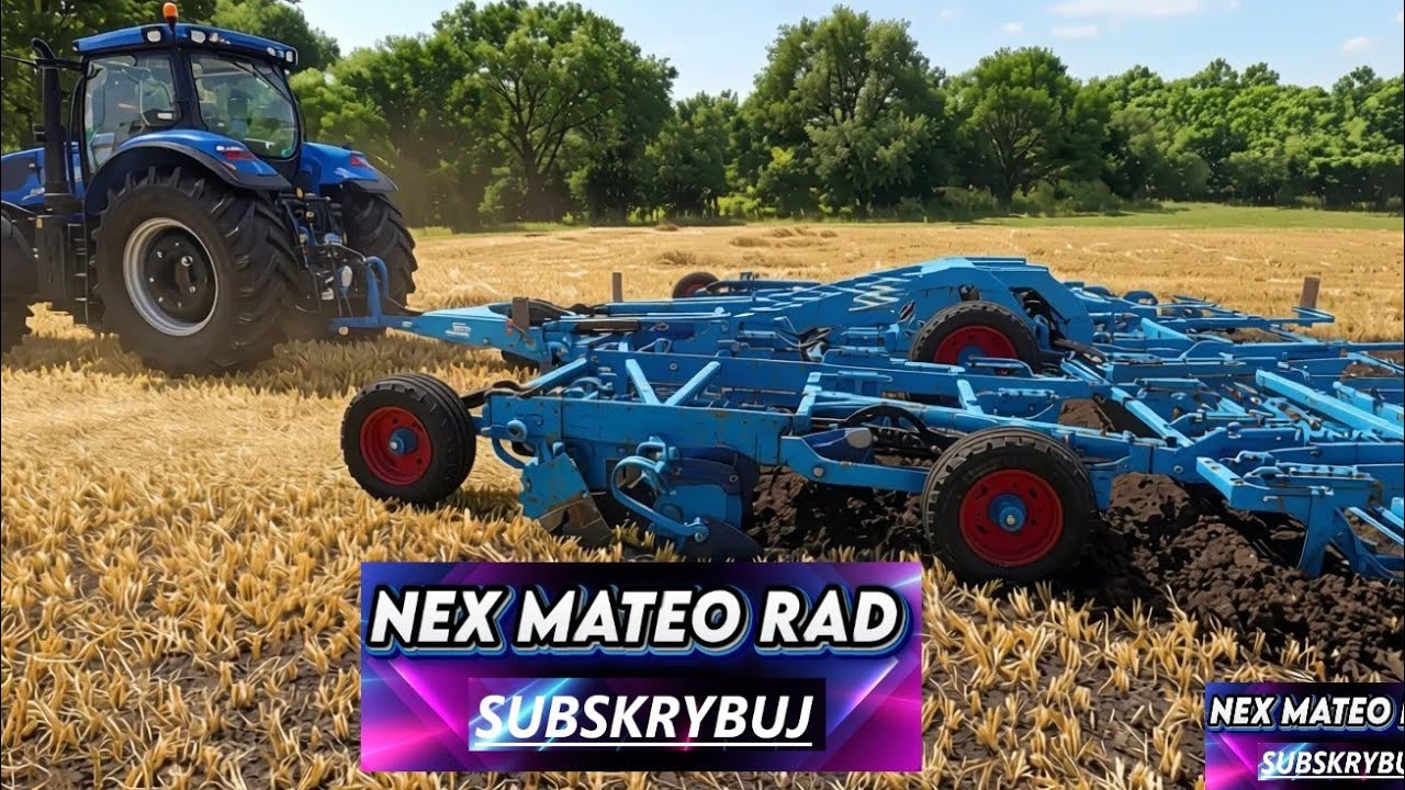 Farming Simulator 25 Dzień Na Roli Dzień Jak Co Dzień #farmingsimulator #newholland #blue #johndeere