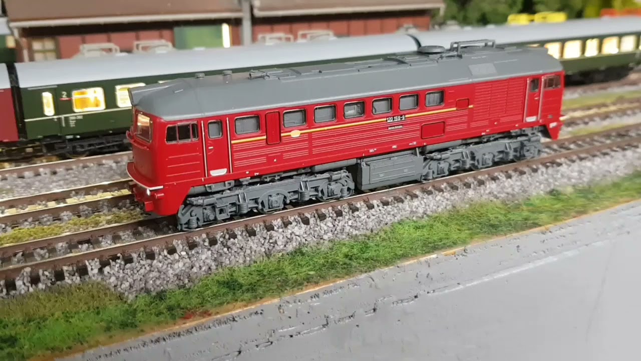 Roco TT BR120 Kirschrot Umbau.
