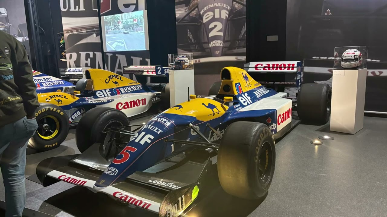 Williams car tour- 90’s cars pictures part 4